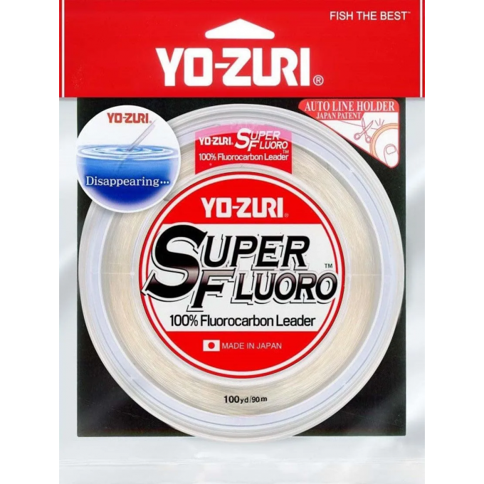 Флюорокарбон YO-ZURI SUPERFLUORO 100YDS 80Lbs 36kg (0.847mm) R1505-NC