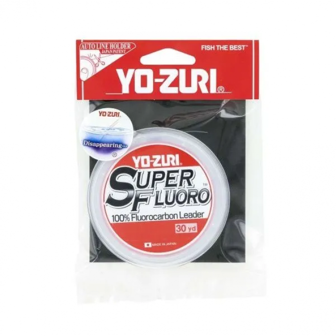 Флюорокарбон YO-ZURI SUPERFLUORO 30YDS 4Lbs 2kg (0.173mm) R1481-NC