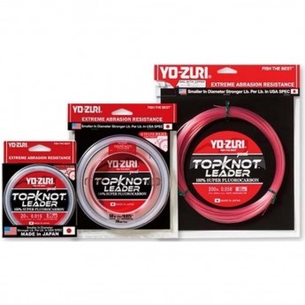 Флюорокарбон YO-ZURI TOPKNOT LEADER FLUOROCARBON 100% 1,17 мм, 27 м (disappearing pink) Флюорокарбон YO-ZURI TOPKNOT LEADER FLUOROCARBON 100% 1,17 мм, 27 м (disappearing pink)