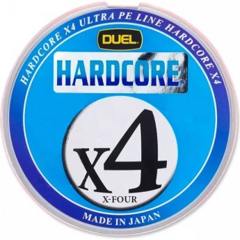 Плетеный шнур YO-ZURI DUEL PE HARDCORE X4 300m 5Color #4.0 (0.342mm) 24.0kg
